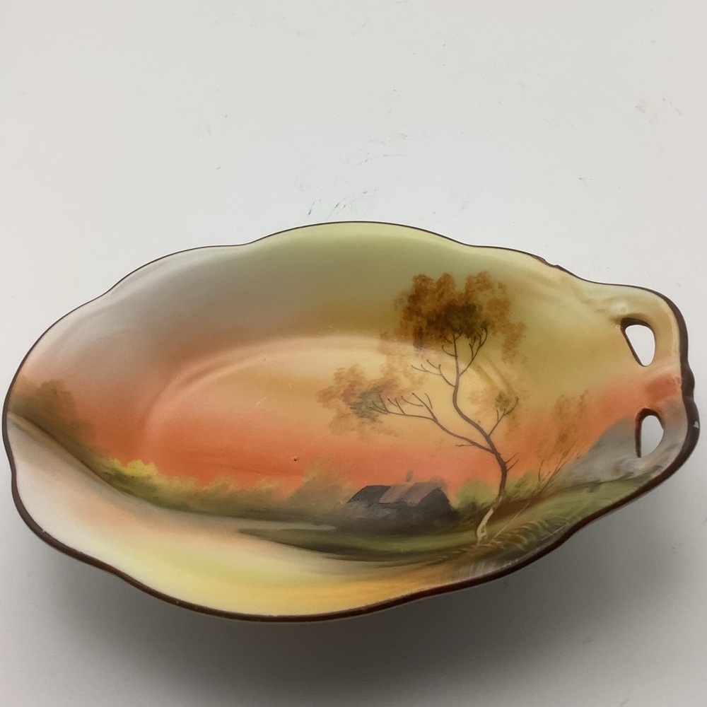 Noritake Vintage Hand Painted Trinket/Candy Dish